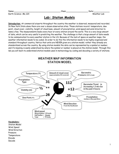 Download station-model-lab-answer-key Paperback - Shakespeares